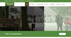 Desktop Screenshot of campingdevrolijk.nl